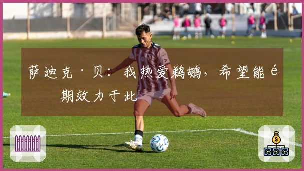 萨迪克·贝：我热爱鹈鹕，希望能长期效力于此